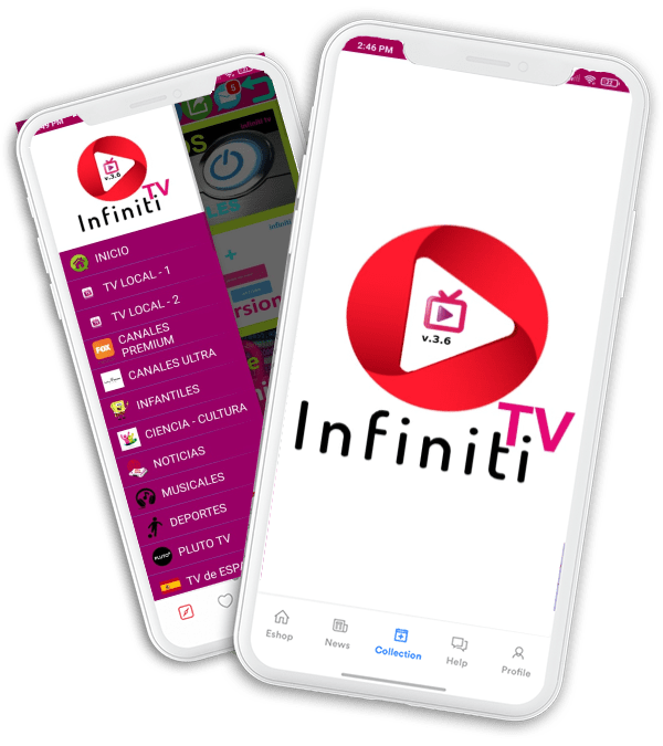 infinity tv apk ultima version 2019, infiniti tv en pc